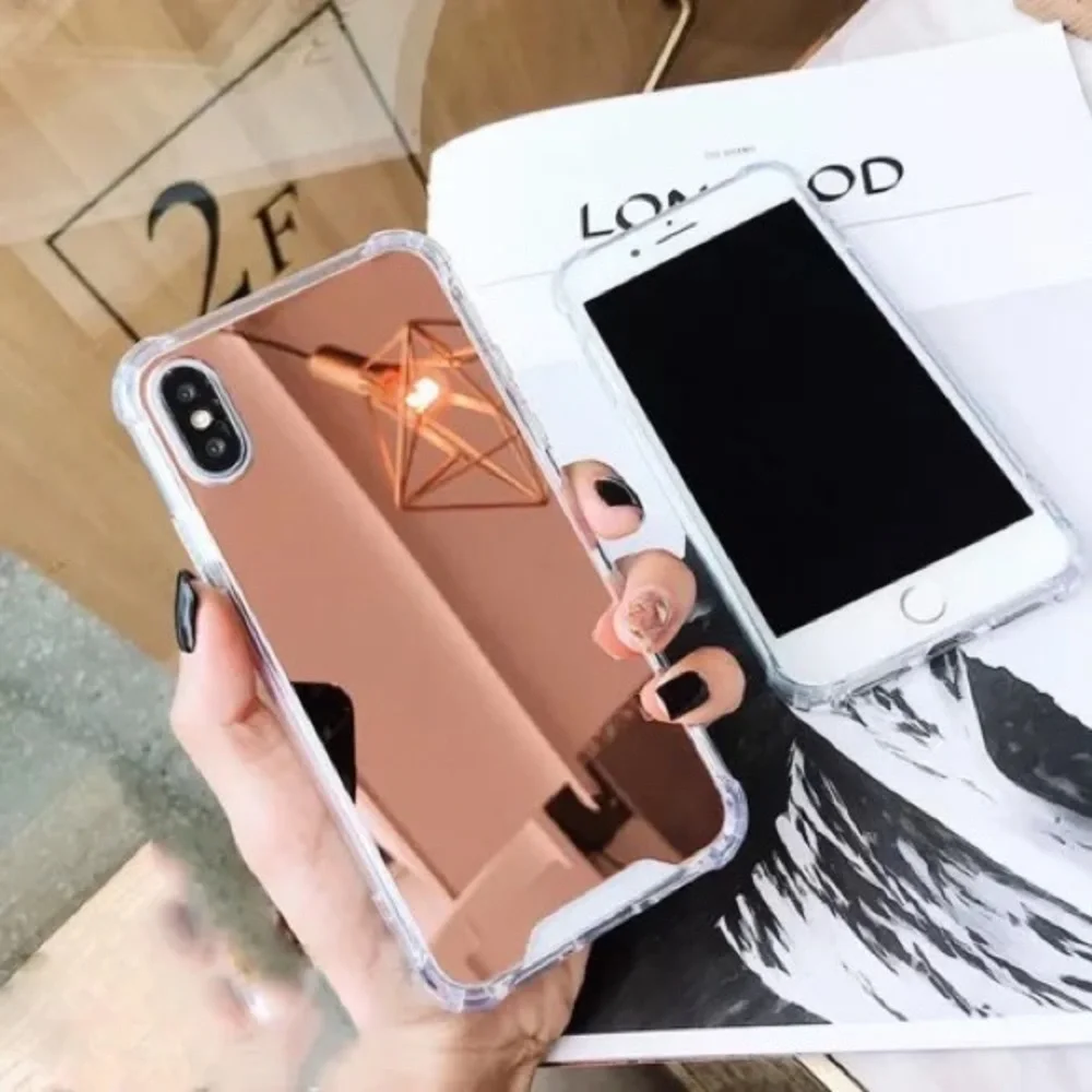 New iPhone XR Mirror Case Silicone Bumper